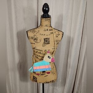 Piñata Purse Cross Body Glittery Donkey